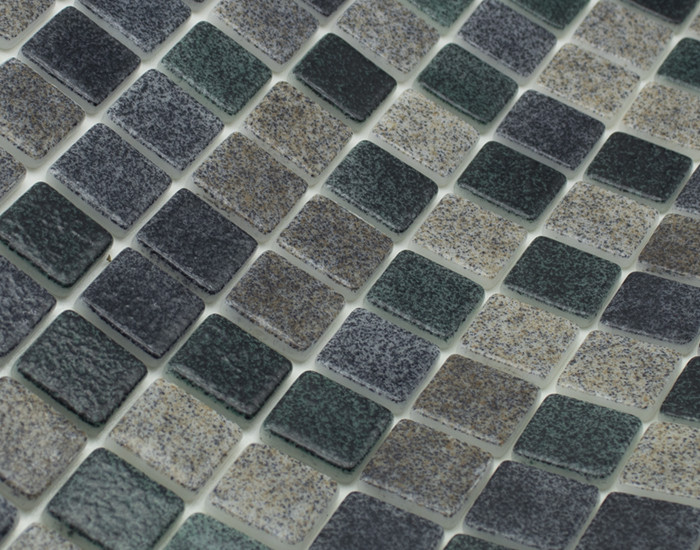 Стеклянная мозаика для бассейна Reviglass Deep River (Paradise Stones, цвет - зеленый-серый) - фото 2 - id-p115297201