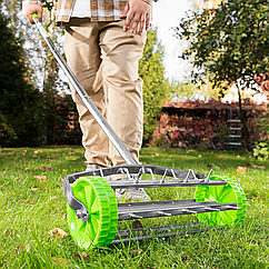 Көгалға арналған аэратор, болат сабы Palisad 440 х 1400 мм