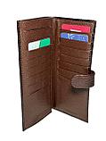 Женский кошелёк из кожи, для купюр "PRIMAVERA"., фото 2