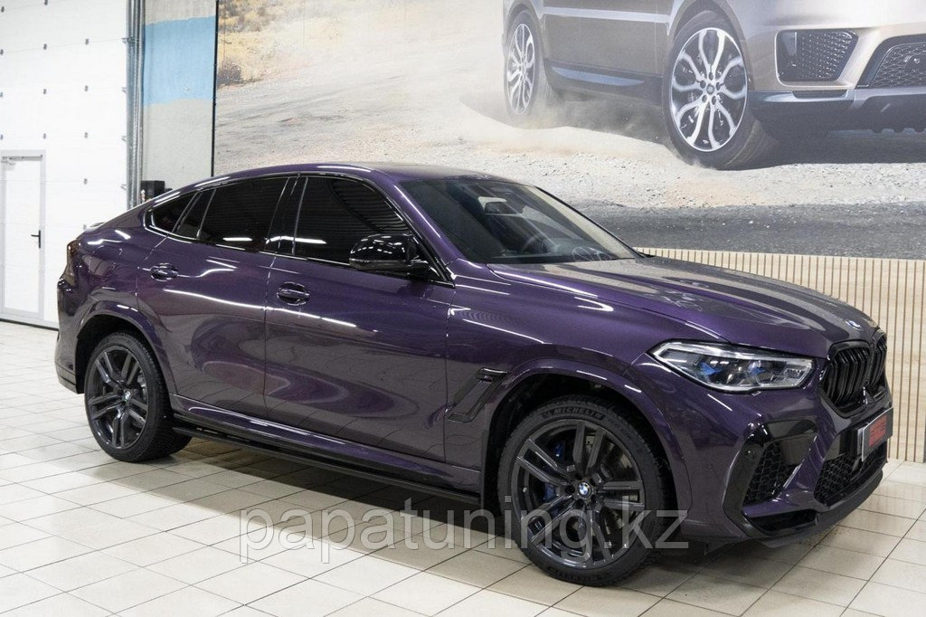 Пороги выдвижные электрические ОЕМ для BMW X6M F86/F96 2014-