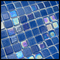 Стеклянная мозаика для бассейна Reviglass Deba (Mix Iris, цвет - синий)