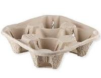 Держатель для четырех бумажных стаканов объемом более 140 мл