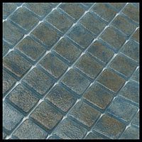 Стеклянная мозаика для бассейна Reviglass Aguamarina (Paradise Stones, цвет - синий-серый)