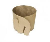 Капхолдер для стакана универсальный из 2х слойный МГК бурый