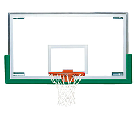 Щит баскетбольный из каленого стекла 1800мм х 1050мм без кольца