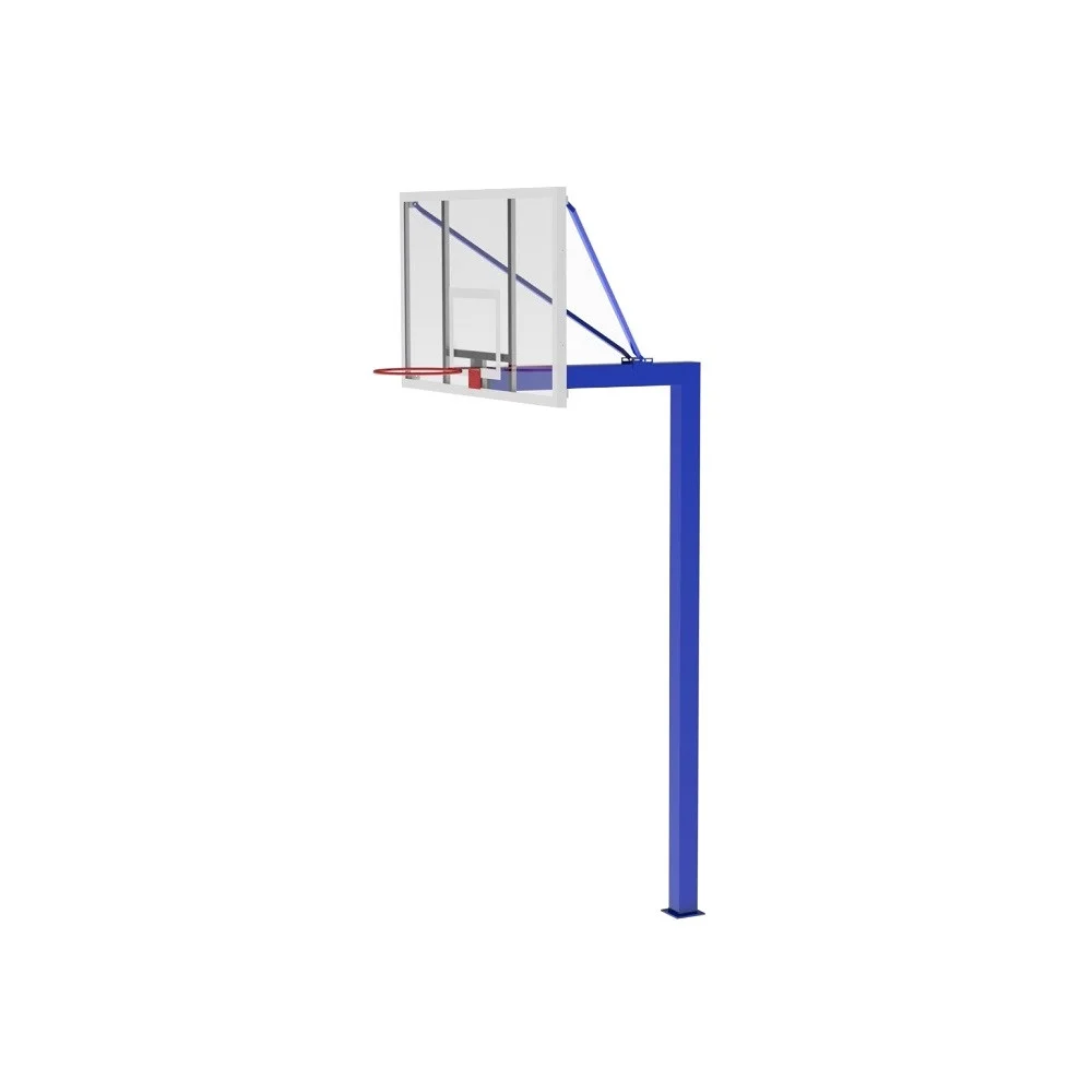 Стойка баскетбольная комплект ( щит из орг стекла) - фото 1 - id-p115301371