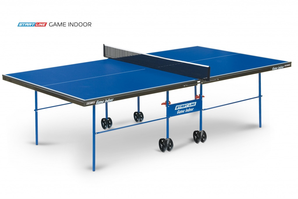Теннисный стол Game Indoor - любительский стол для использования в помещениях с сеткой - фото 1 - id-p115301419