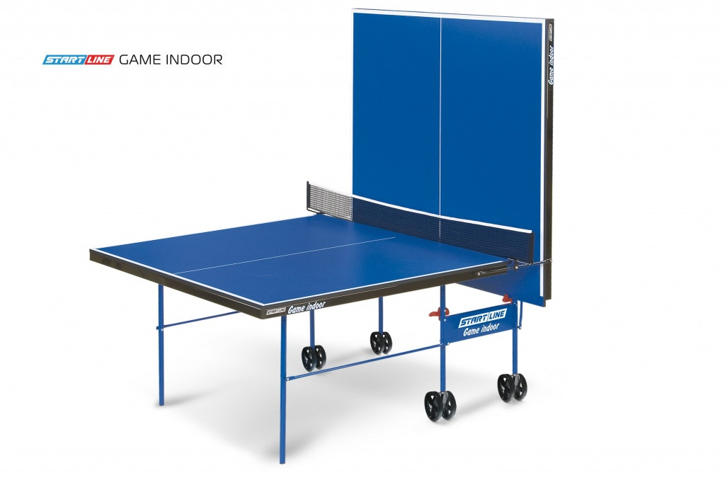 Теннисный стол Game Indoor - любительский стол для использования в помещениях с сеткой - фото 2 - id-p115301419