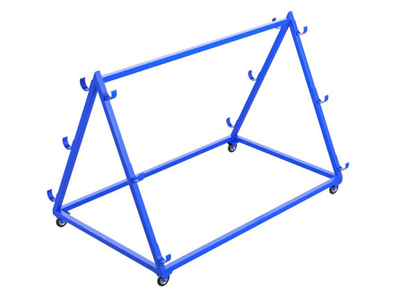 Тележка для хранения и перевозки волейбольных стоек, фото 2