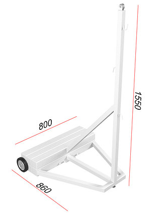 Стойки бадминтонные передвижные профессиональные, фото 2