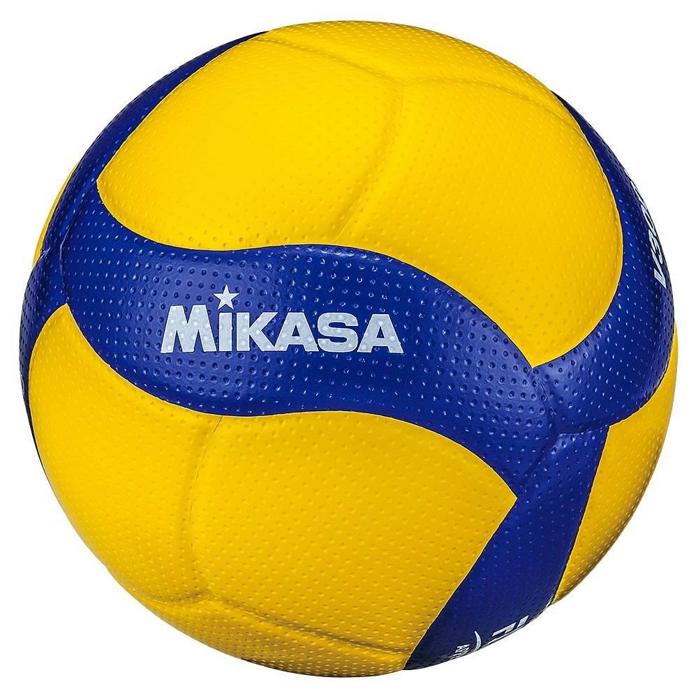 Мяч волейбольный Mikasa V300W FIVB NEW, желтый цвет, 5 размер - фото 2 - id-p115303814
