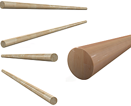 Жерди (поручни) для хореографических станков от 100см до 130см KZ, фото 4