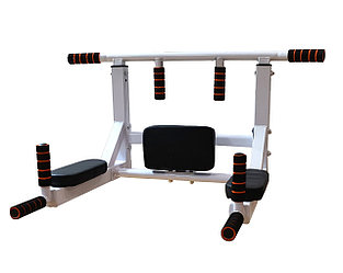 Комплекс турник-брусья-пресс 3 в 1 настенный съемный переворотный