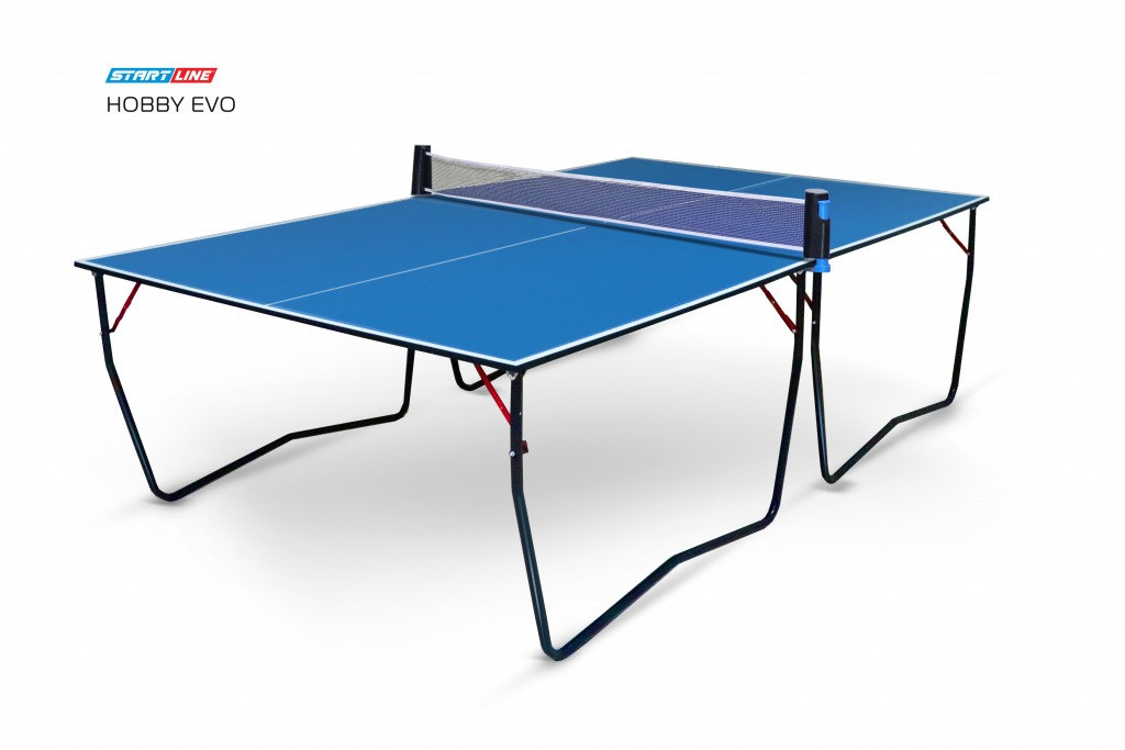 Теннисный стол Hobby Evo blue и green - ультрасовременная модель для использования в помещениях - фото 1 - id-p115303194