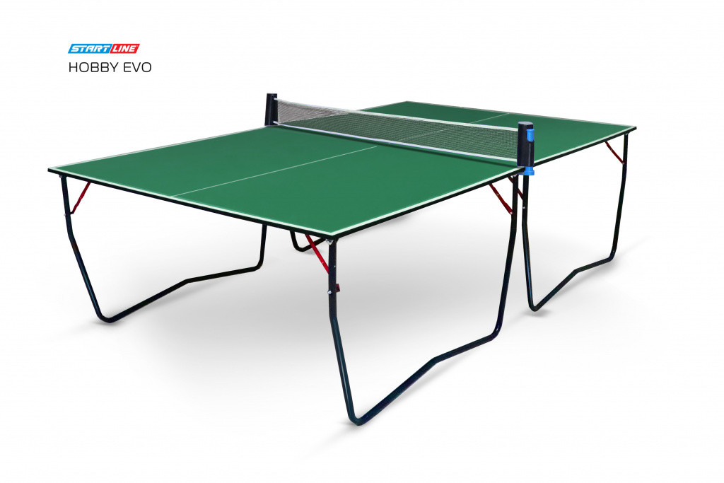 Теннисный стол Hobby Evo blue и green - ультрасовременная модель для использования в помещениях - фото 1 - id-p115303205