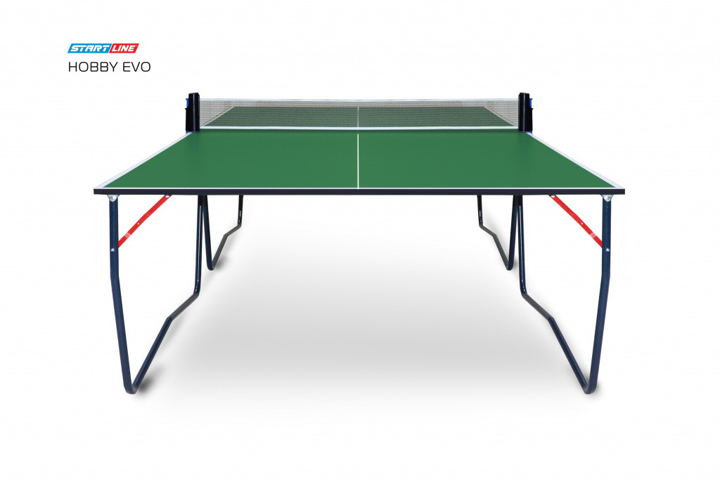 Теннисный стол Hobby Evo blue и green - ультрасовременная модель для использования в помещениях - фото 4 - id-p115303205