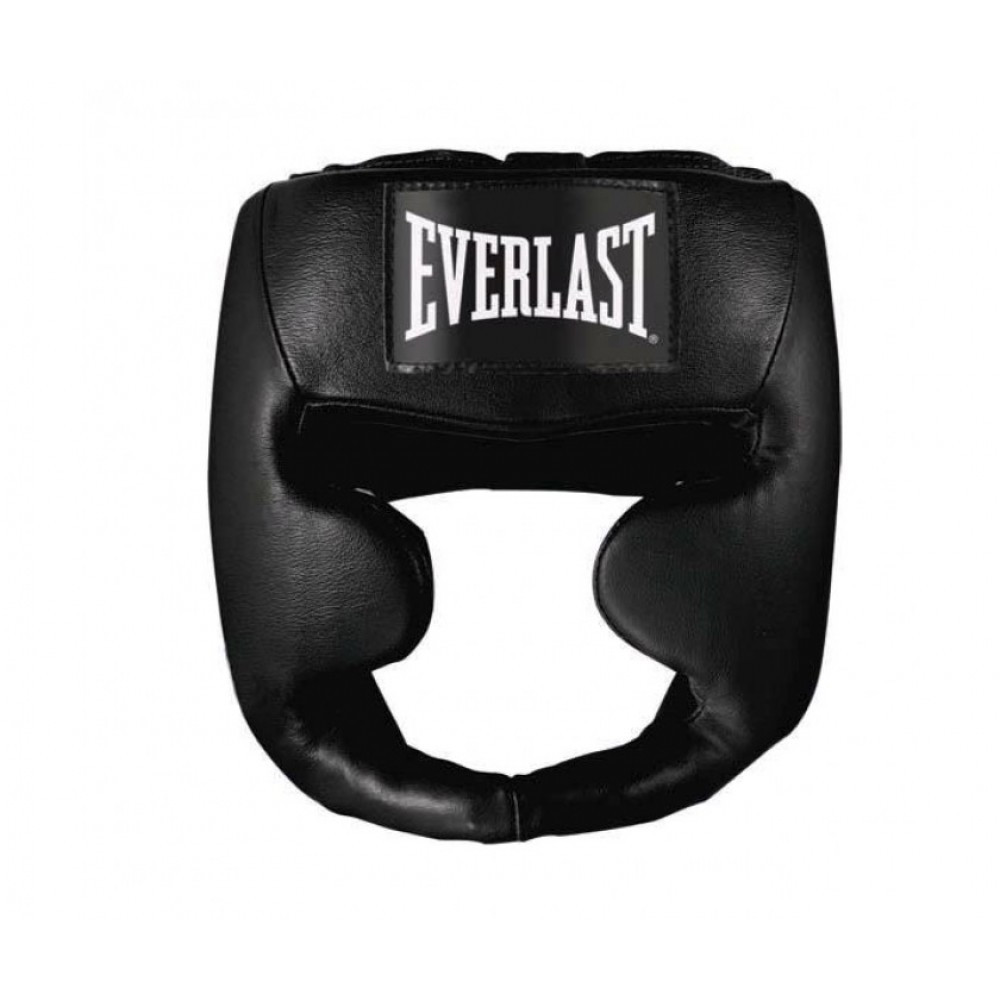 Шлем боксерский Everlast кожа - фото 1 - id-p115303926
