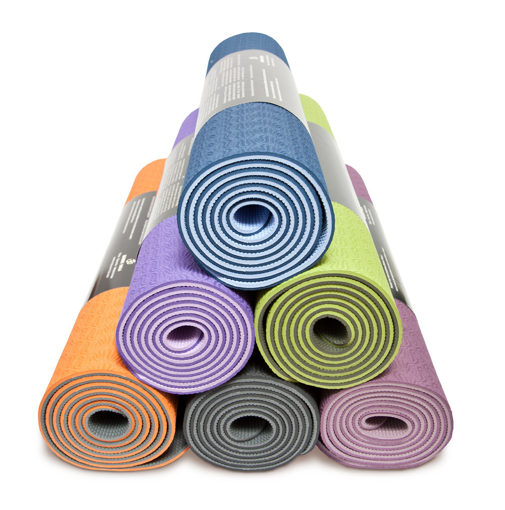 Коврик для фитнеса (yoga mat TPE) - фото 4 - id-p115303959