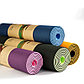 Гимнастические коврики для йоги и фитнеса TPE. Профессиональный каремат (yoga mat TPE), фото 3