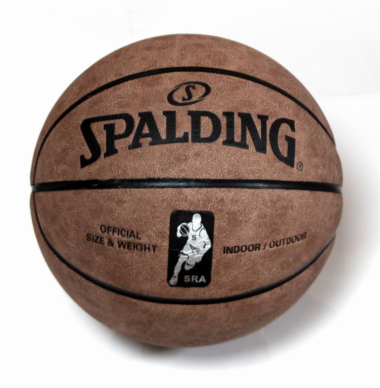 Мяч баскетбольный Spalding Кожа - фото 4 - id-p115301845