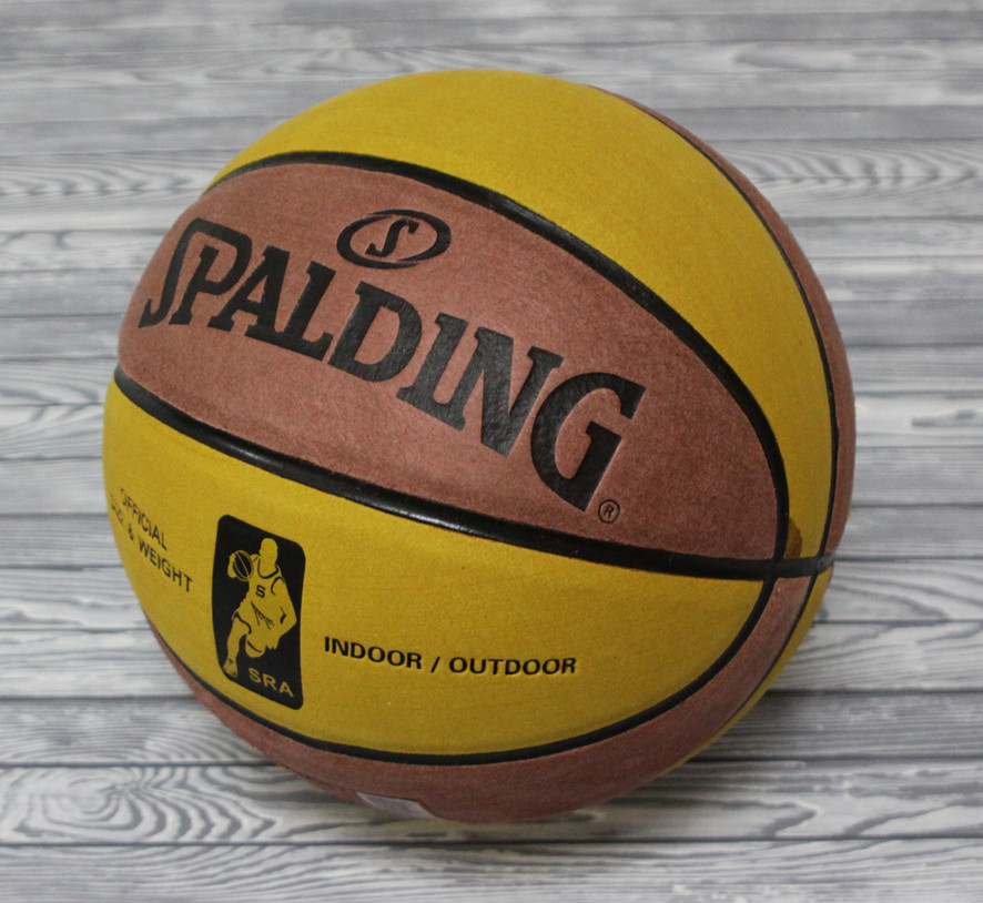 Мяч баскетбольный Spalding Кожа - фото 1 - id-p115301847