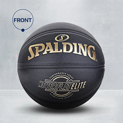 Мяч баскетбольный Spalding Neverflat Elite, фото 2