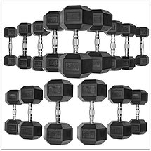 Гантели неразборные шестигранный 12,5кг, фото 3
