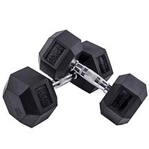 Гантели неразборные шестигранный 12,5кг, фото 5