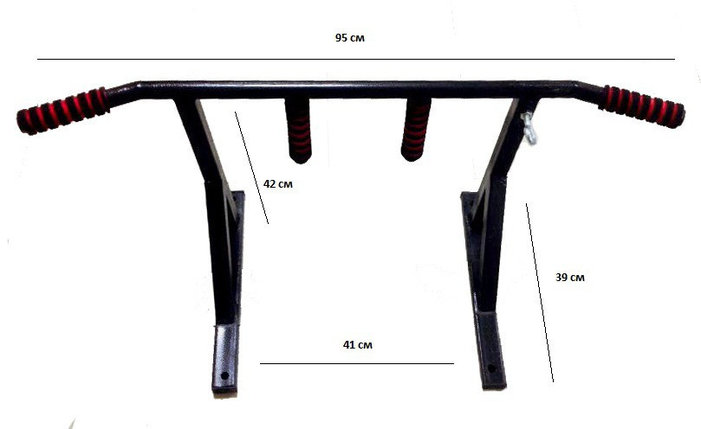 Турник настенный KZ85, фото 2