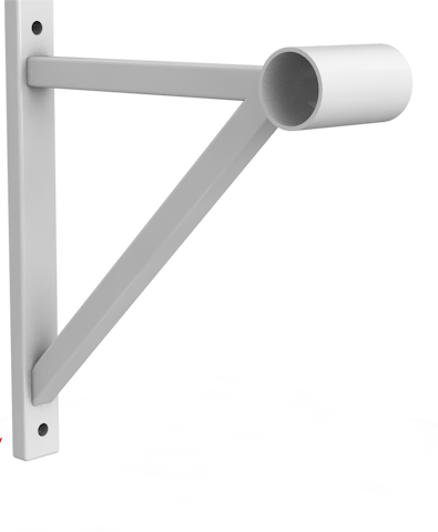 Однорядный наcтенный кронштейн