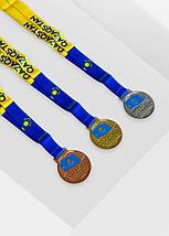 Медаль Qazaqstan Золото, серебро, бронза, фото 2