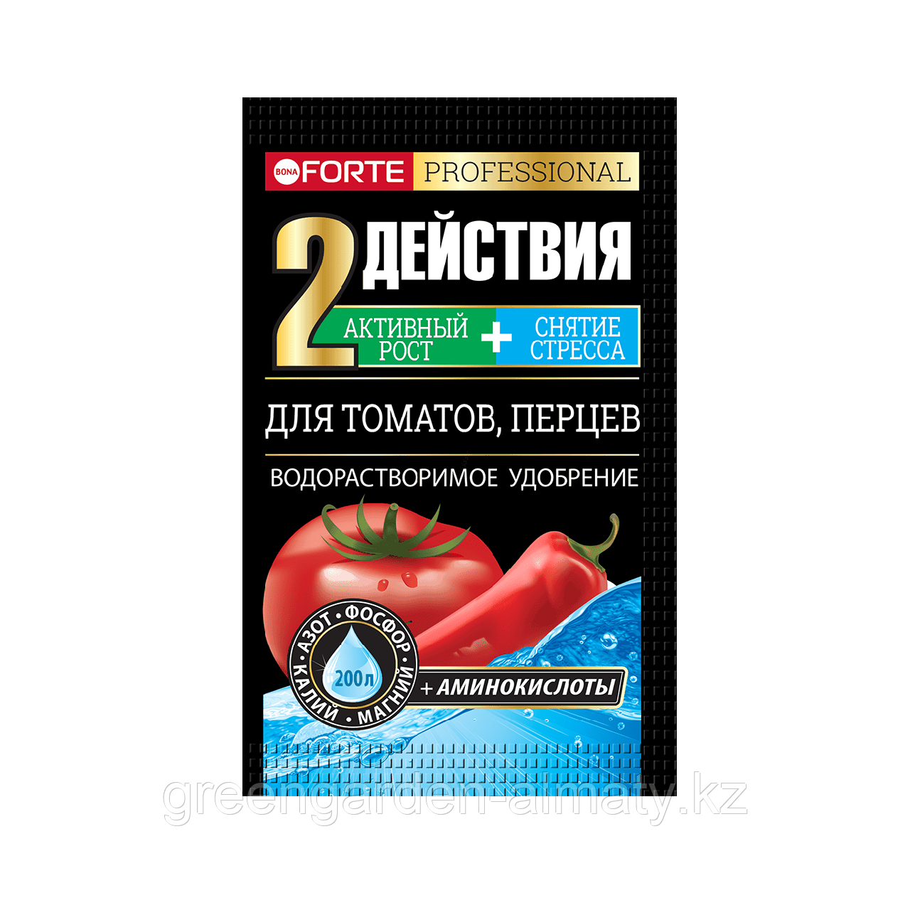 Bona Forte Удобрение водорастворимое для Томатов с аминокислотами, 100г