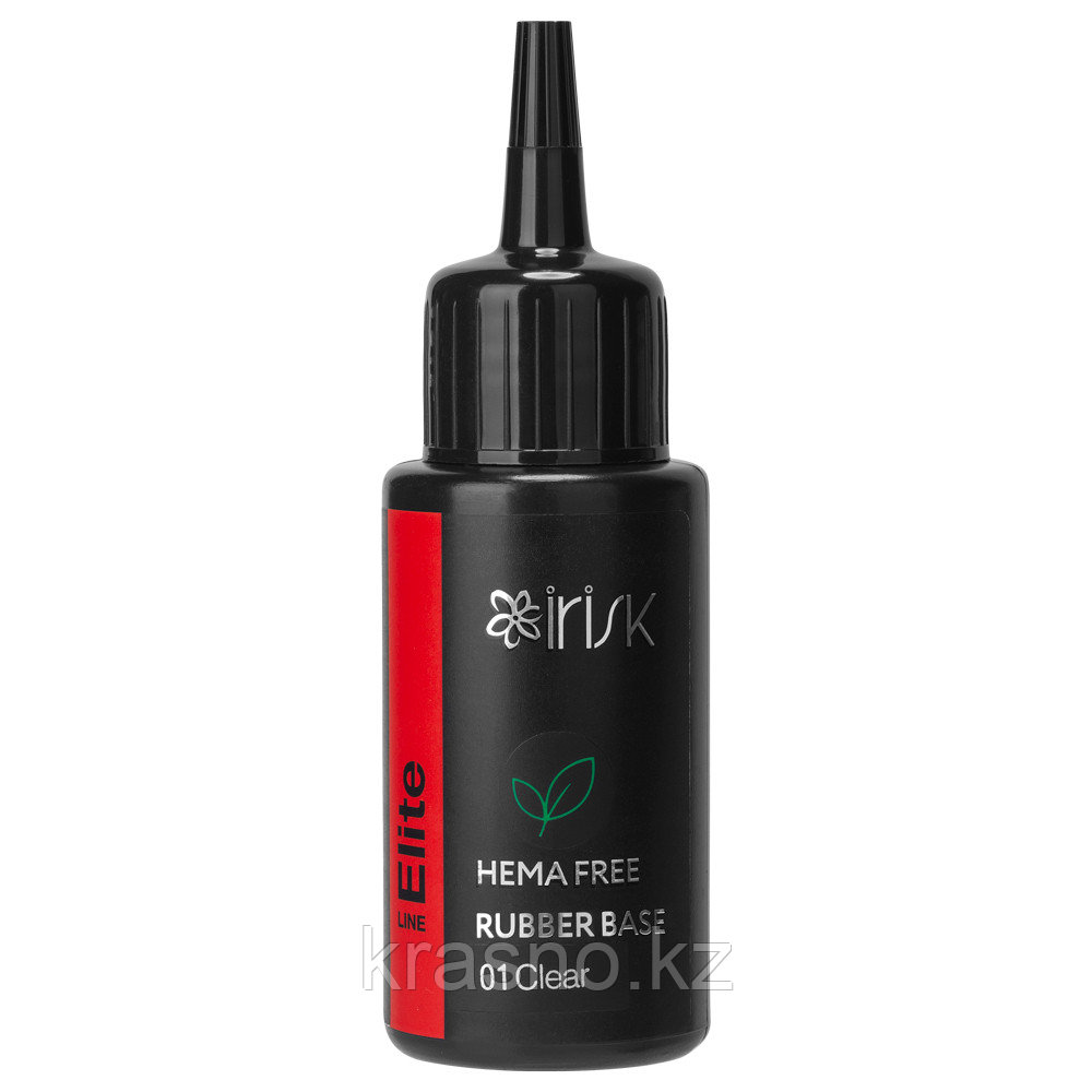База каучуковая Elite Hema Free Rubber Base 50мл Clear IRISK