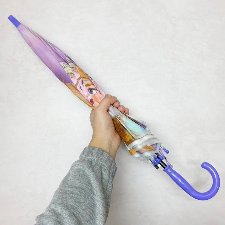 Детский зонт трость 80 см холодное сердце фиолетовый - фото 5 - id-p115306525