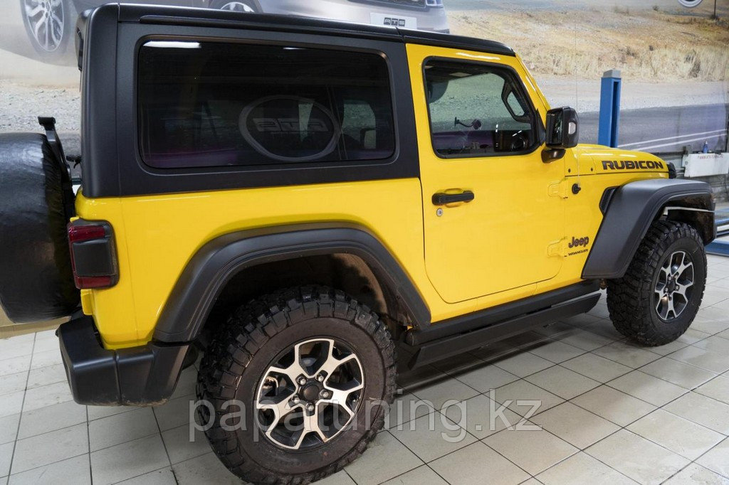 Пороги выдвижные электрические ОЕМ для JEEP Wrangler 3d 2018- - фото 7 - id-p115297457