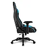 Игровое кресло Sharkoon Elbrus 3 Black/Blue, фото 4