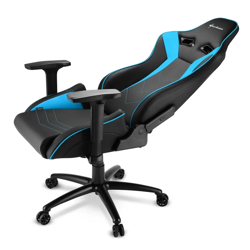 Игровое кресло Sharkoon Elbrus 3 Black/Blue - фото 5 - id-p115307275