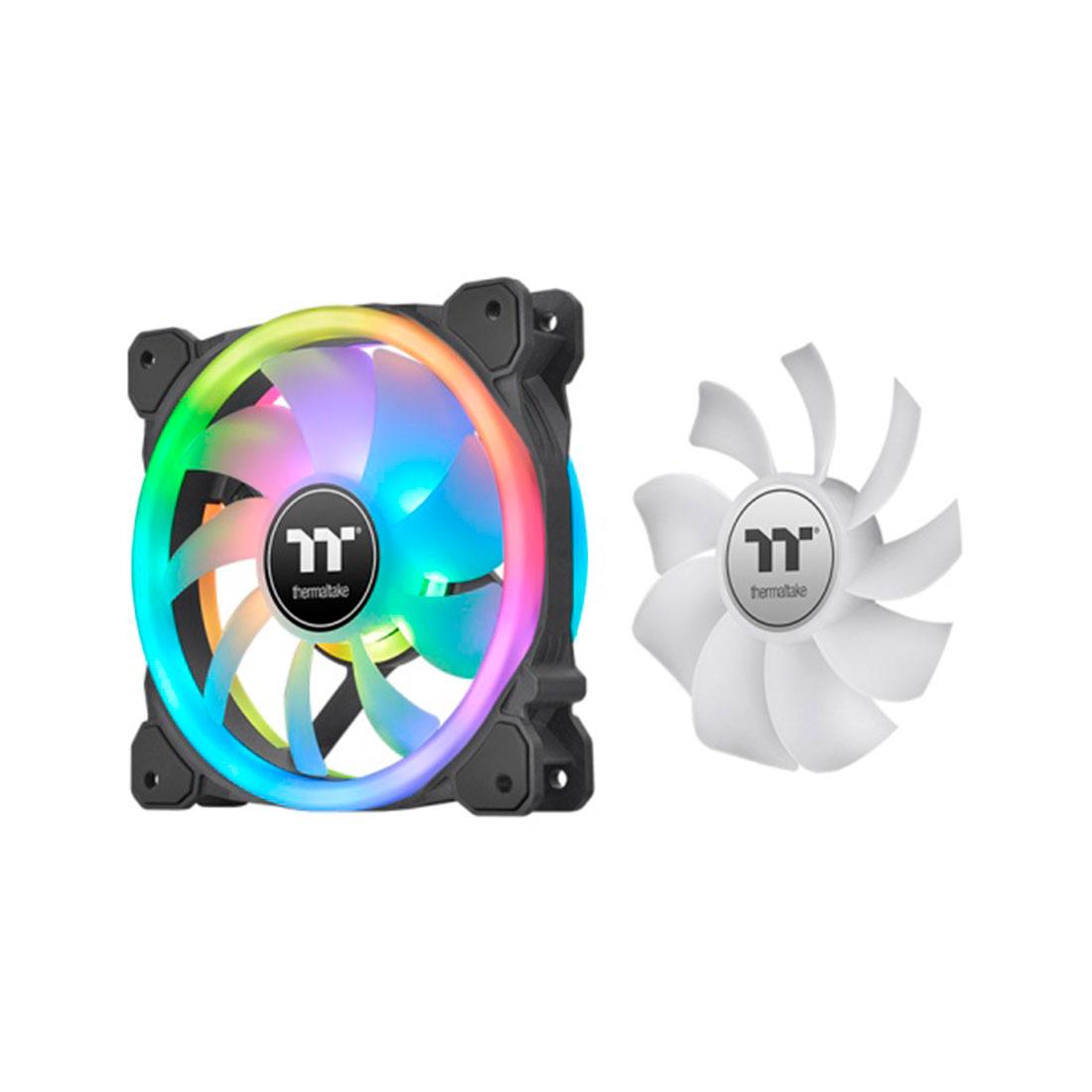 Кулер для компьютерного корпуса Thermaltake SWAFAN 14 RGB Radiator Fan TT Premium Edition (3-Fan Pac - фото 1 - id-p115294094