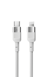 Кабель USB Accesstyle CL30-T100 белый