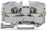 2-проводная проходная клемма; 10 мм²; желтый; WAGO 2010-1206