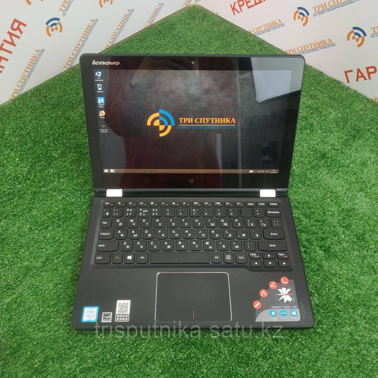 Сенсорный ноутбук Lenovo Yoga 700-11ISK (m3-6Y30/Ram 4Gb/SSD 240Gb/Graphics 515) - фото 4 - id-p115309769