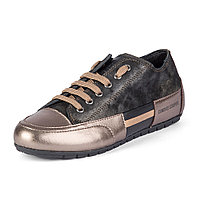 Кеды CANDICE COOPER ROCK PATCH W METALLIC NAPPA LUX/SHINY GOAT SKIN BRONZE-GOLD(36)