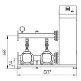 СН-2-КЕЛЕТ-ЭКО-2CP32/200C ( от 0 до 30 м 3/час | от 36 до 70 м Напор), фото 2