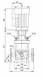 LVR 3-12 вертикальный многоступенчатый насос (1.1кВт | от 1.2 до 4.5 м3/час | от 28 до 75 м Напор), фото 2