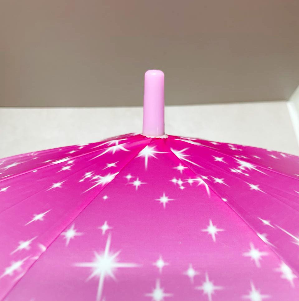 Детский зонт трость 80 см диснеевские принцессы розовый - фото 4 - id-p115311084