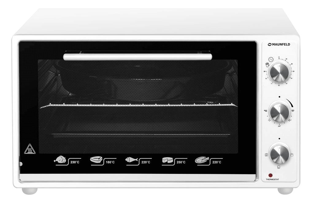 Мини-печь MAUNFELD CEMOB.363.W: продажа, цена в Алматы. Настольные ...