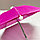 Зонтик для декора высота 22 см малиновый, фото 2
