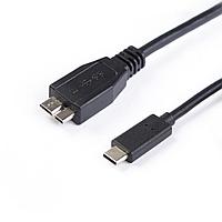 USB MICRO-B - USB-C 3.1 кабелі USB308-1P, 1м, Толық пакет