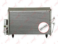 Радиатор кондиционера LYNXauto RC0075