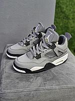 Кроссовки Air Jordan 4 retro серые